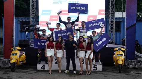 Inilah Para Jawara Balap Motor Scooter Prix 2023 Kumparan