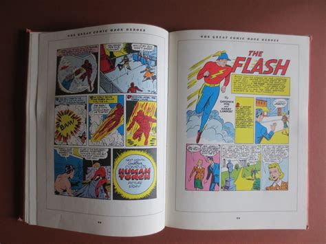 Jules Feiffer The Great Comic Book Heroes Hardbound Book Bonanza