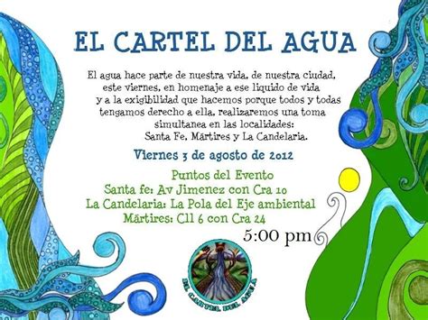 Cartel Del Agua Imagui