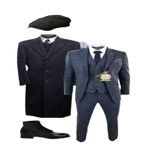 Mens Peaky Blinders Costume peaky blinder outfit - Include peaky blind