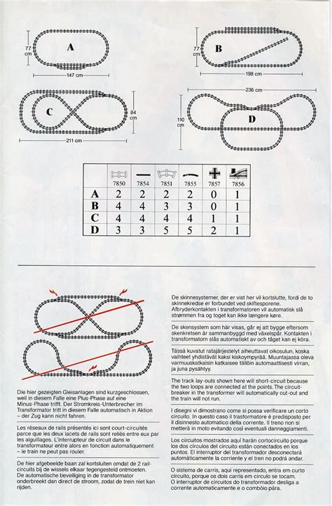 Old Lego Instructions Letsbuilditagain Lego Train Tracks Lego