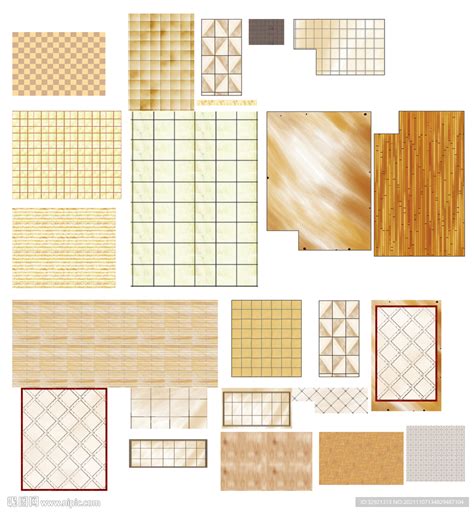 地面平面图块高清彩平素材psd设计图psd分层素材psd分层素材设计图库昵图网