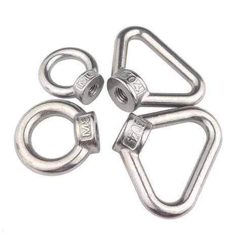 Stainless Steel Din Eye Nut Round Lifting Nut Triangle Ring Boat