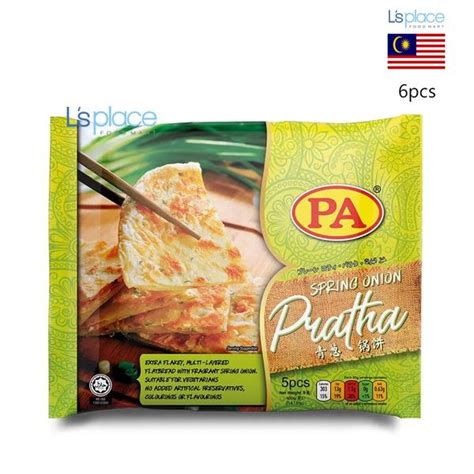 PA Paratha Vỏ bánh hành roti LsPlace Foodmart L s Place Foodmart