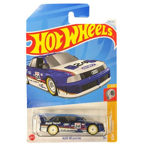 Hot Wheels металлическая машинка коллекционная в масштабе 1 64 AUDI 90 quattro Синий купить