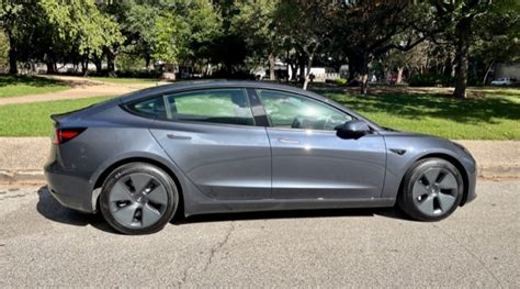 2022 Model 3 Long Range Awd Midnight Silver Metallic Bkpex