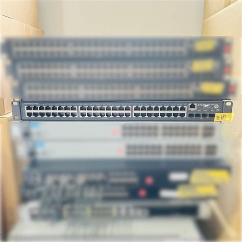 傷や汚れあり37通電OKHP JG934A HPE 5130 48G 4SFP EI Switch JG934A ハブ L3