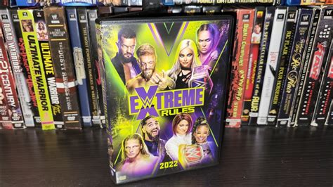 Wwe Extreme Rules 2022 Dvd Review Youtube