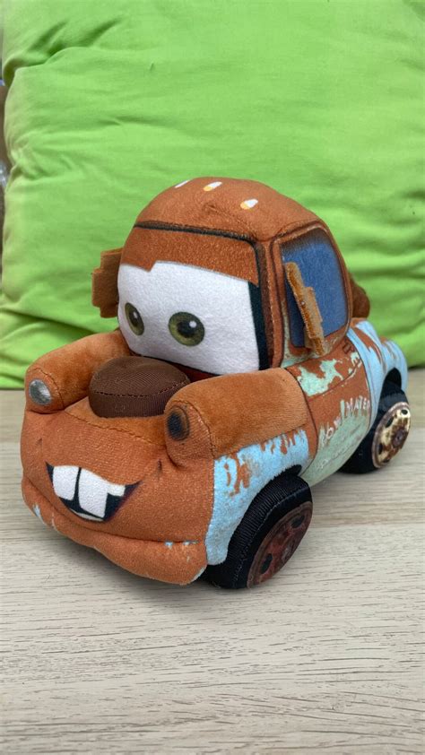 Disney Pixar Cars 2 Tow Mater Plush Pillow Truck Stuffed Toy - Etsy