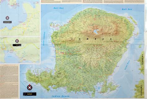 Mapas Detallados De Lombok Para Descargar Gratis E Imprimir