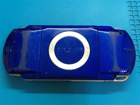 Psp 1007 藍色 已改機 功能正常 Playstation Portable 索尼 遊戲機 掌上型 懷舊 電玩遊戲 電子遊戲機