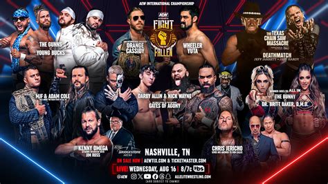 Aew Fight For The Fallen Results Cassidy Vs Yuta Jarrett Vs Hardy