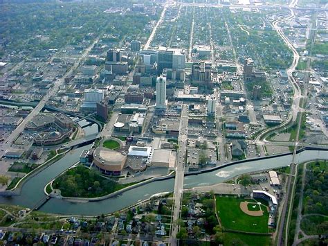 Rochester Mn Aerial View Of Downtown Rochester Minnesota Photo