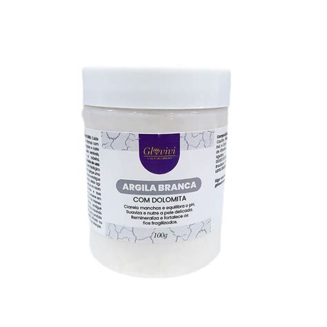 Argila Clareia A Pele - Argila Branca com Dolomita Clareia Manchas Pele Macia 100g | Shopee Brasil