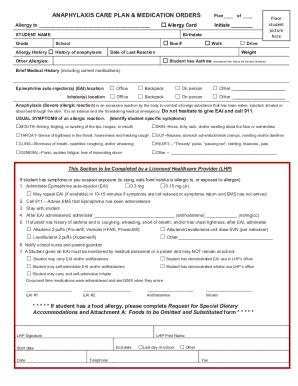 Fillable Online Nursestudy Netanaphylaxis Nursing Diagnosisanaphylaxis