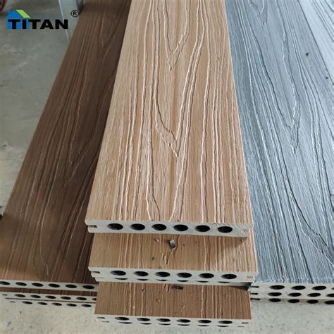 Wood Plastic Composite Decking Solid Floor Outdoor Decking Flooring WPC