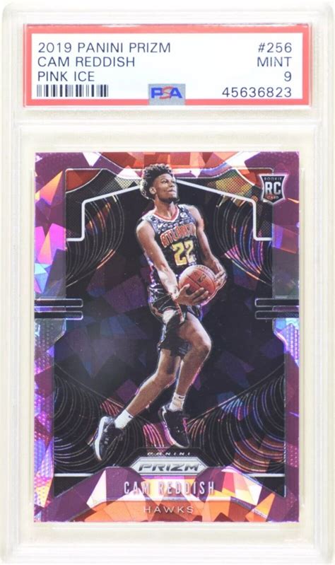 CAM REDDISH RC 2019 PRIZM PINK ICE REFRACTOR 256 PSA 9 HAWKS ROOKIE EBay