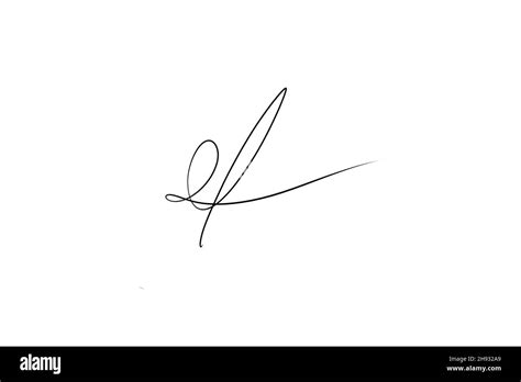 Signature Manuscrite Inscription Noire Isol E Sur Fond Blanc Concept