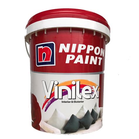 Jual Cat Tembok Interior Dan Eksterior Vinilex 5000 Nippon Paint 25kg