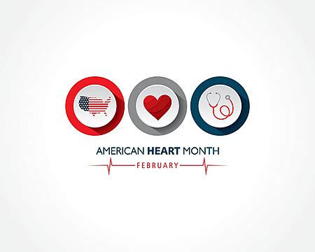 Heart Health Month PNG Transparent Images Free Download | Vector Files ...