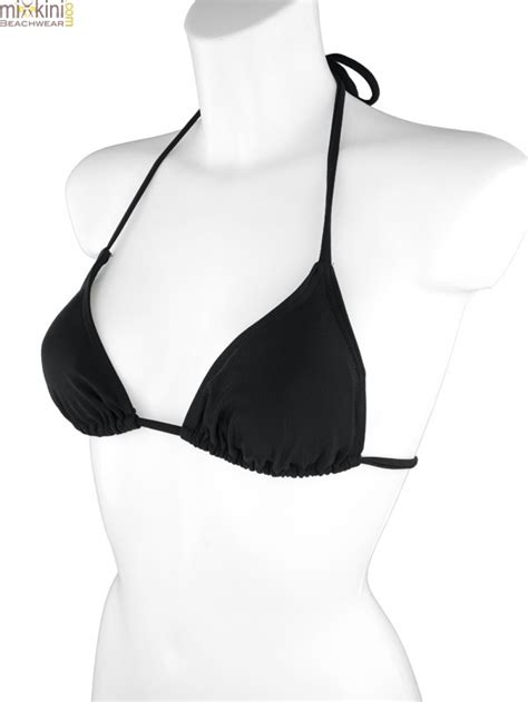 Bikini Oberteile Triangel Schwarz Einzeln Kaufen Mixkini Beachwear