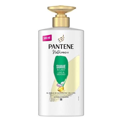 Pantene Nutri Pro V Suave Liso Acondicionador 500ml PromoFarma