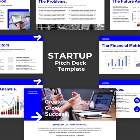 Startup Pitch Deck Template | Ready-Made Templates | Invoice design ...