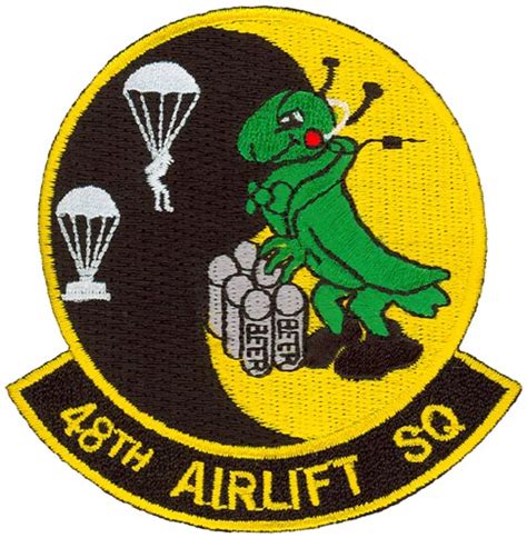 48th AIRLIFT SQUADRON MORALE Flightline Insignia