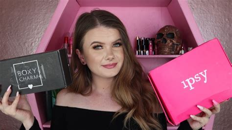 MAY BOXYCHARM VS IPSY GLAM BAG PLUS 2019 Vanessa Lopez YouTube