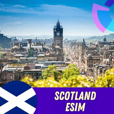 Scotland eSIM - Prepaid data plan for travelers
