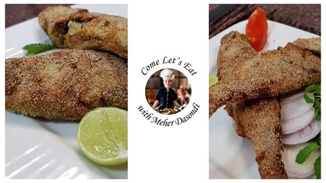 Malvani Fish Rava Fry I Doma Fish Fry I Croaker Fish Fry Youtube