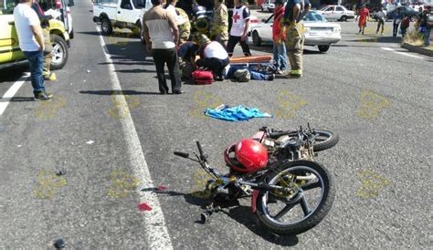 Morelia Se Accidenta Motociclista Al Chocar Por Alcance En Sal