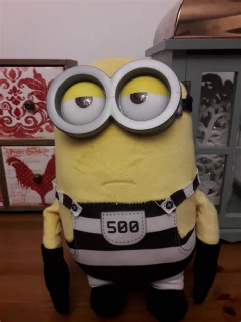 Despicable Me Prison Minion Soft Toy Jailbreak Plush Mel