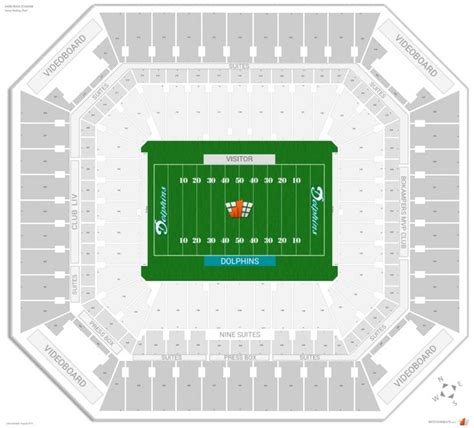 miami dolphins seating chart | Seating charts, Chart, Hard rock