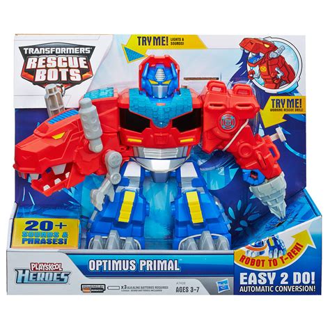 Playskool Transformers Rescue Bots Boneco Rob Optimus Prime