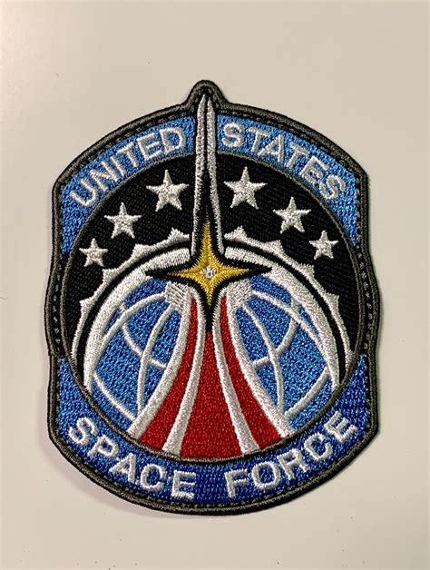 Space Force Patch United States Space Force Embroidered Patch Etsy