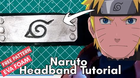 How To Make Naruto Headband Cosplay Youtube