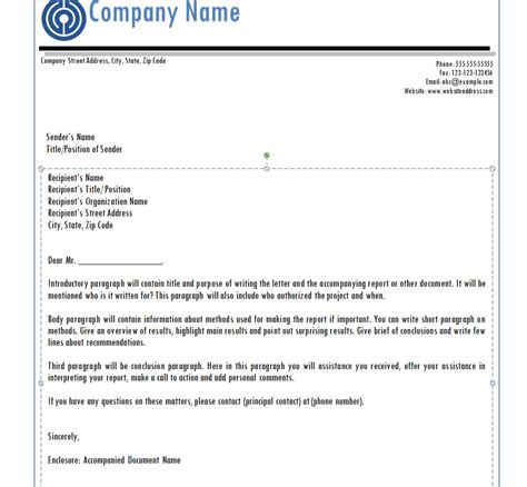 Free Letter Of Transmittal Formats Templates