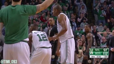 Boston Celtics R1G2 Defensive Highlights Vs Milwaukee Bucks 04 17 2018