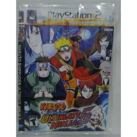 Jual CD DVD KASET KOPAB Ps2 NARUTO SHIPPUDEN ULTIMATE NINJA 5 Shopee