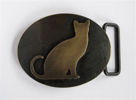 Forged Belt Buckle Brass Cat Belt Buckle By By Steeltoestudios