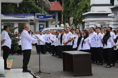 Pejabat Opd Teken Pakta Integritas Kinerja Dihadapan Walikota