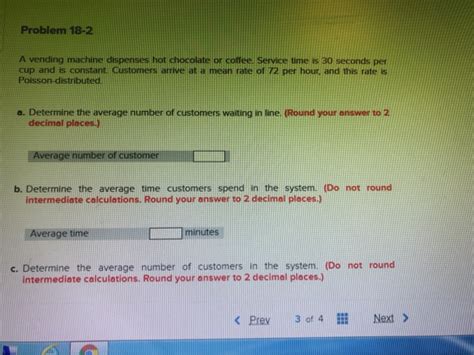 Solved Problem A Vending Machine Dispenses Hot Chegg