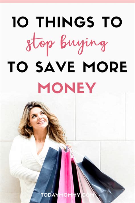 Things To Stop Buying To Save Money Today Mommy