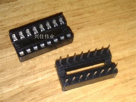 50pcs Lot IC Integrated Circuit 16 Pin DIP IC Sockets In Stock In