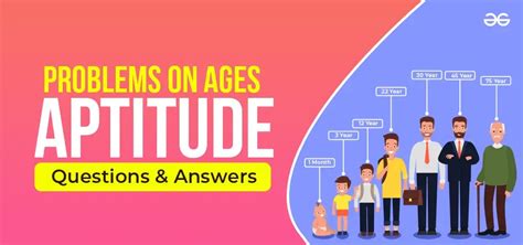 Problems On Ages Aptitude Questions And Answers