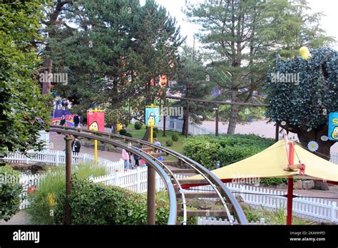 Alton Towers Theme Park Stock Photo - Alamy