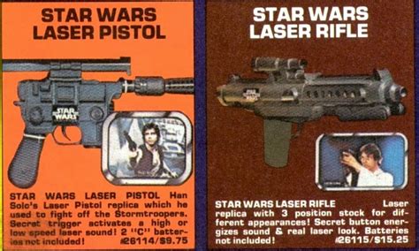 The March of the Twelve Backs: Kenner "Star Wars" Laser Pistol and ...