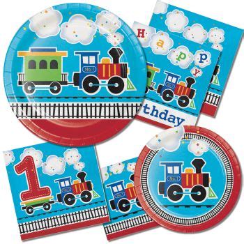 All Aboard The Train Birthday Party At Lewis Elegant Party Supplies