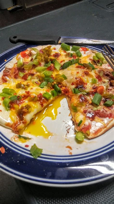 Breakfast Tortilla Pizza R Putaneggonit